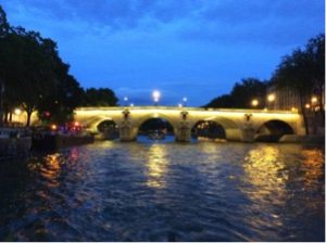 Beautiful bridges over the Seine