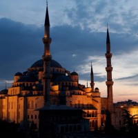 Blue Mosque Night